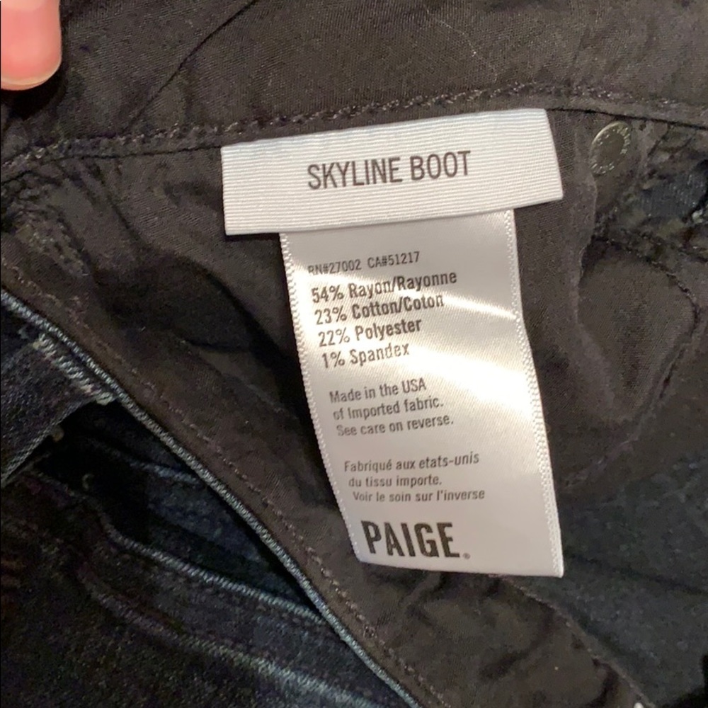 NWOT Paige denim skyline jeans - Picture 6 of 6